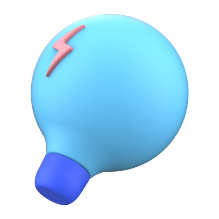 Light bulb  3D Icon