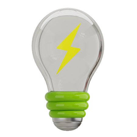 Light Bulb  3D Icon