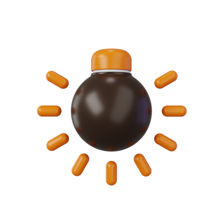 Light Bulb  3D Icon
