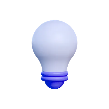 Light bulb  3D Illustration