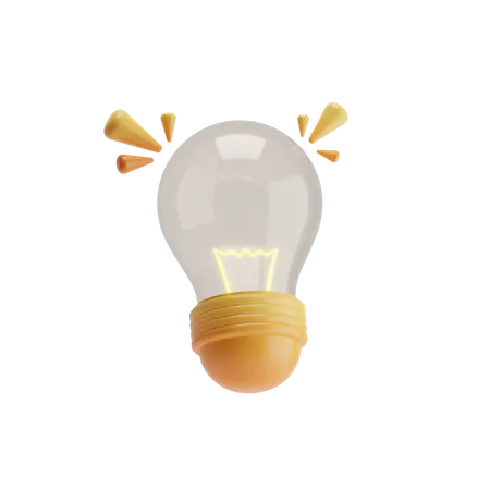 Light Bulb  3D Illustration