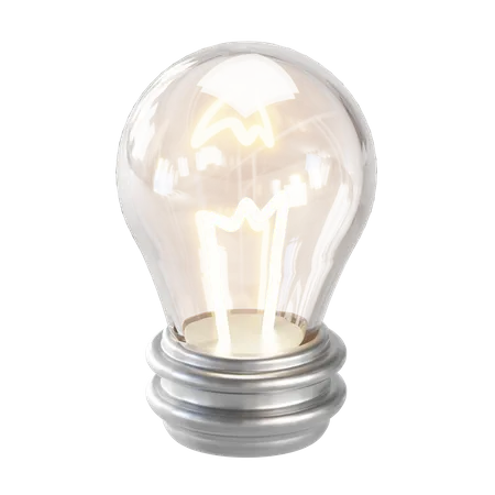 Light Bulb  3D Illustration