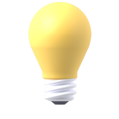 Light Bulb  3D Illustration