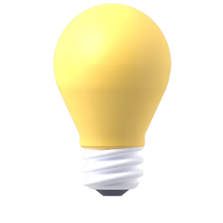 Light Bulb  3D Illustration