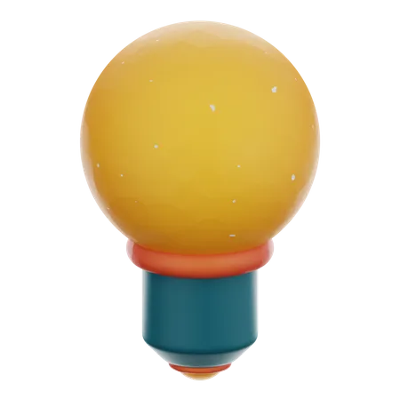 Light Bulb  3D Illustration