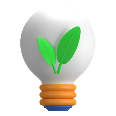 Light Bulb 3D Icon