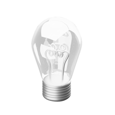 Light Bulb / Idea  3D Illustration