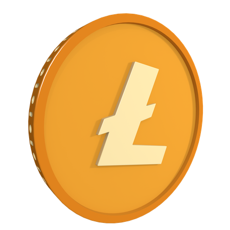 Light Coin  3D Icon
