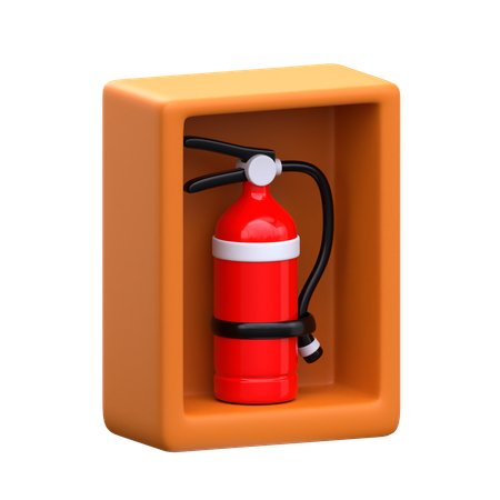 Light Fire Extinguisher  3D Icon