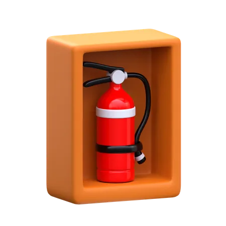 Light Fire Extinguisher  3D Icon