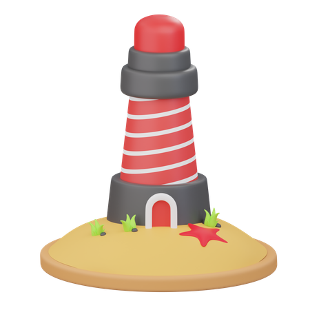 Light House  3D Icon