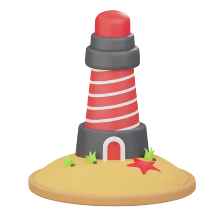 Light House  3D Icon