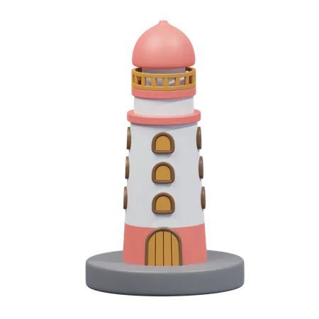 Light House  3D Icon