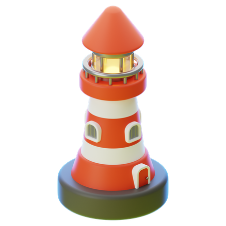 LIGHT HOUSE  3D Icon