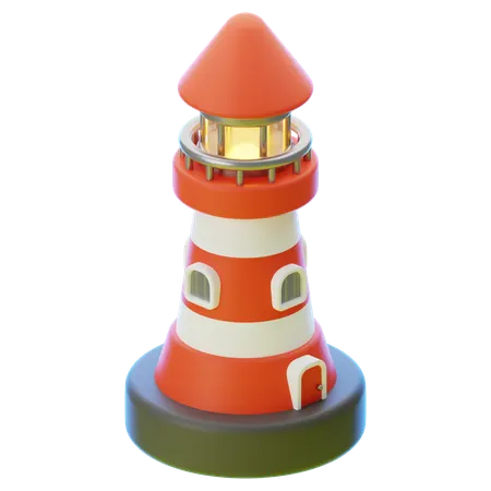 LIGHT HOUSE  3D Icon