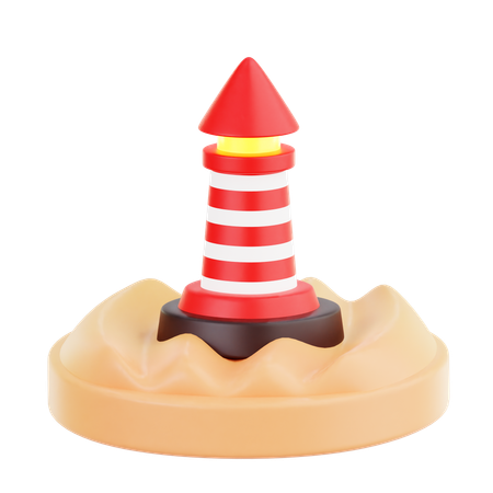 Light House  3D Icon