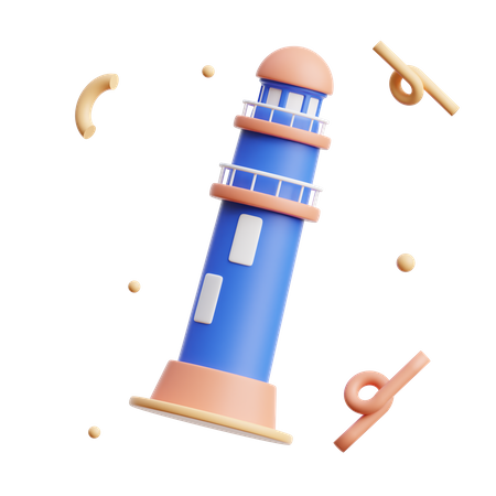 Light House  3D Icon