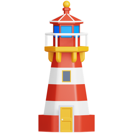 Light House  3D Icon