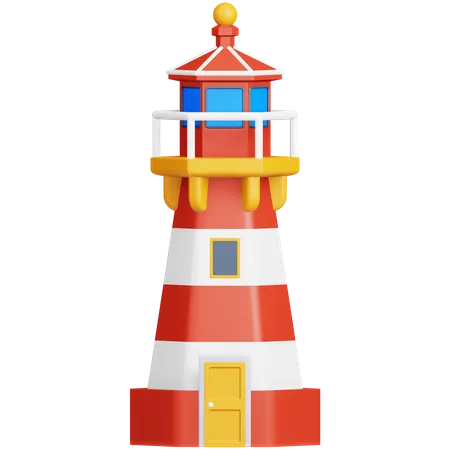 Light House  3D Icon