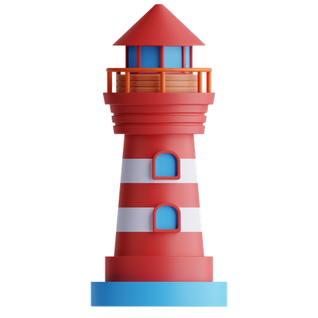 Light House  3D Icon