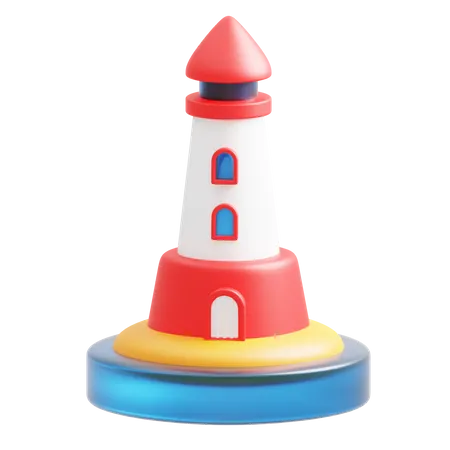 Light House  3D Icon