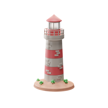 Light House  3D Illustration