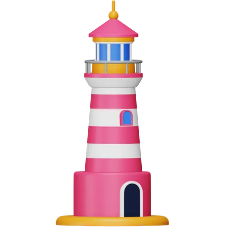 Light House 3D Icon