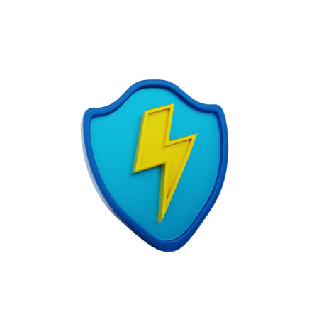 Light Security  3D Icon