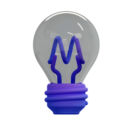 Lightbulb  3D Icon