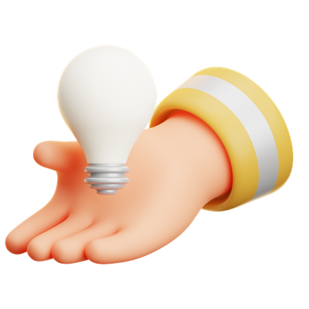 Lightbulb  3D Icon