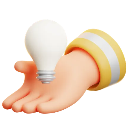 Lightbulb  3D Icon