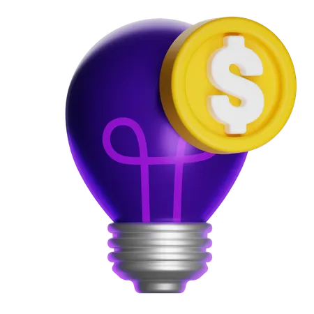 LIGHTBULB  3D Icon