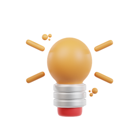 Lightbulb  3D Icon