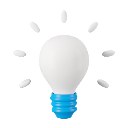 Lightbulb  3D Icon