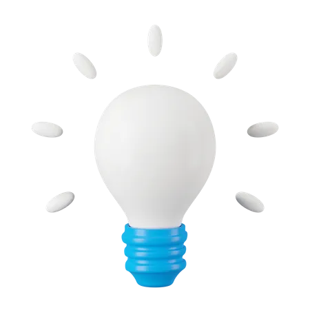 Lightbulb  3D Icon