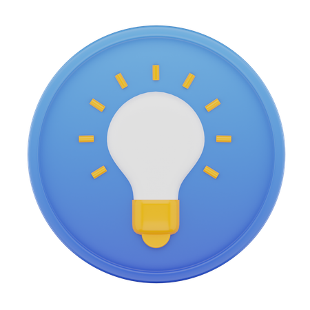 Lightbulb  3D Icon