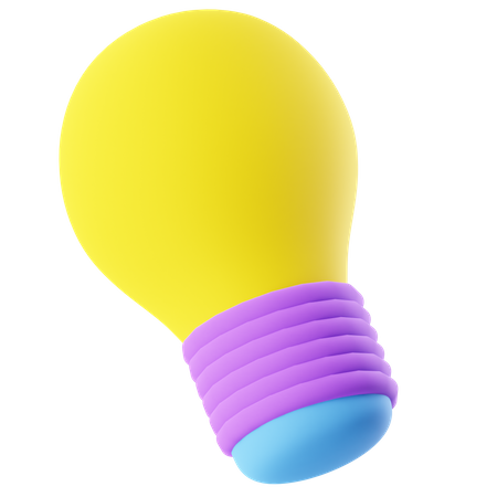 Lightbulb  3D Icon