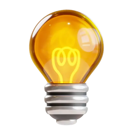 Lightbulb  3D Icon