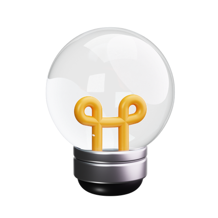 Lightbulb  3D Icon