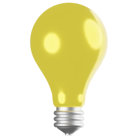 Lightbulb  3D Icon