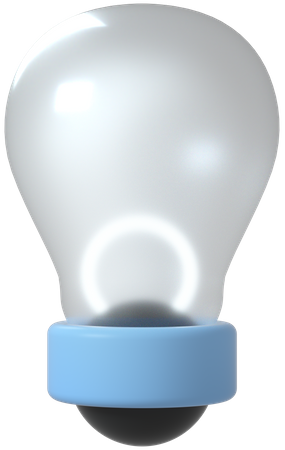 Lightbulb  3D Illustration