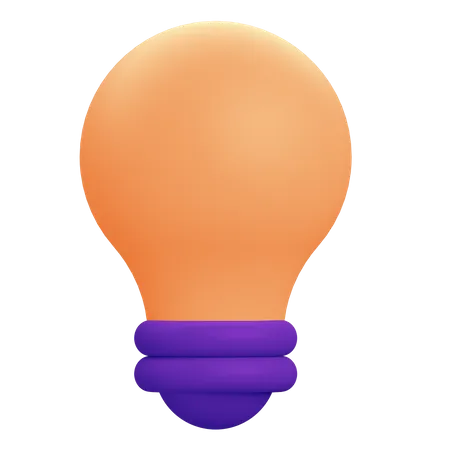 Lightbulb  3D Illustration