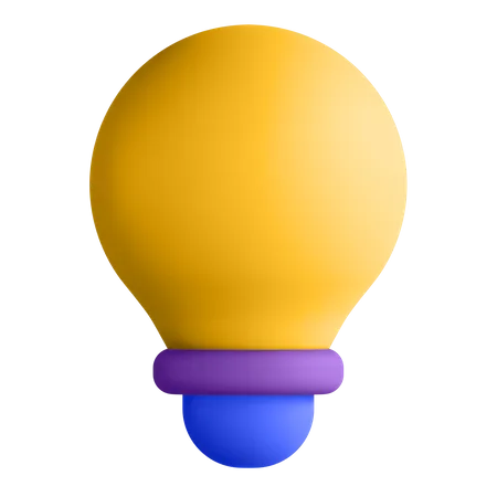 Lightbulb  3D Illustration