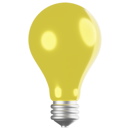 Lightbulb  3D Icon