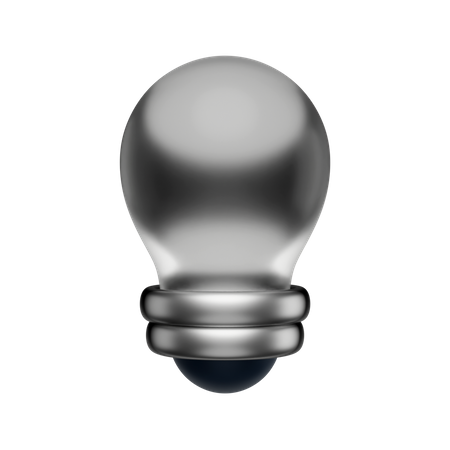 Lightbulb 3D Icon
