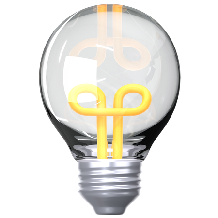 Lightbulb Moment  3D Icon