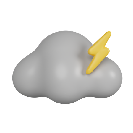 Lightening  3D Icon