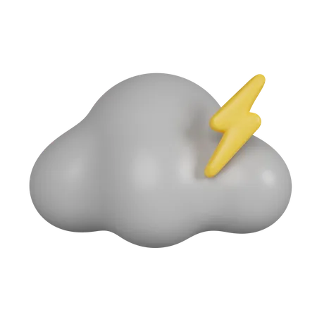 Lightening  3D Icon