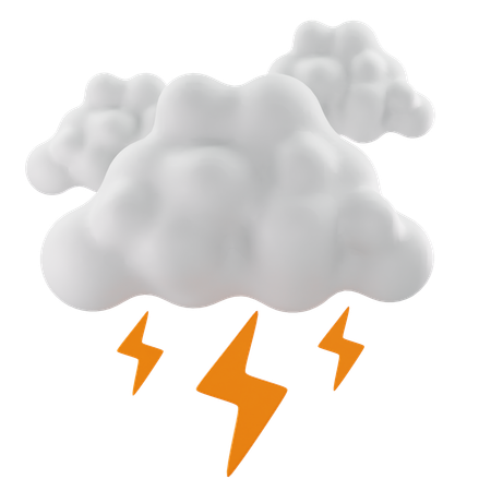Lightening  3D Icon