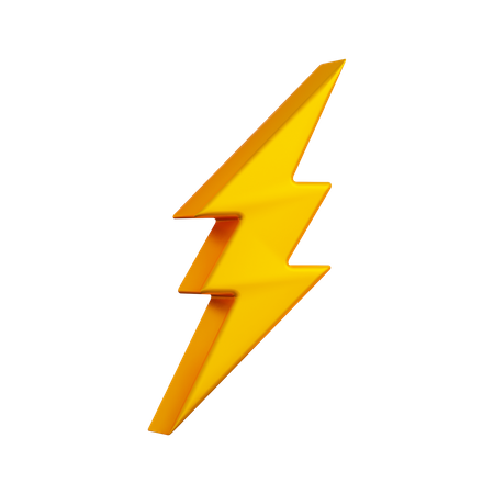 Lightening  3D Icon